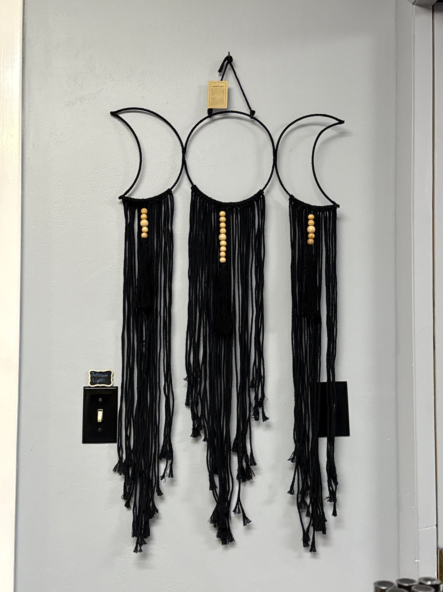 Triple Moon Wall Hanging