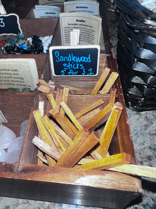Sandalwood sticks