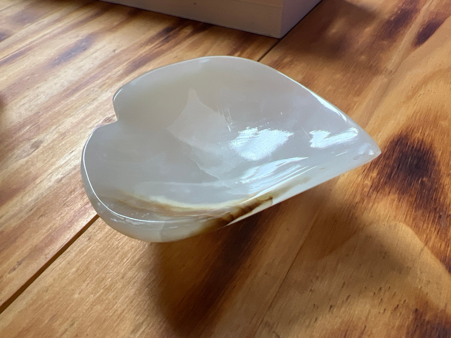 Green Onyx Heart Bowl