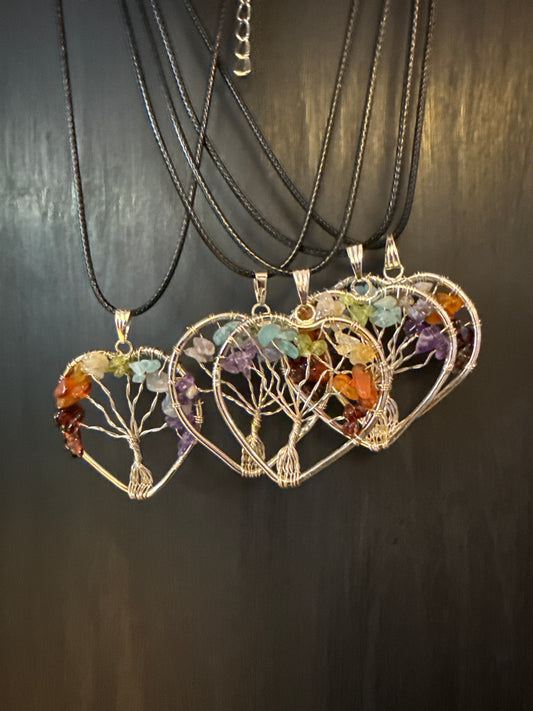 Large Heart Chakra Tree of Life
