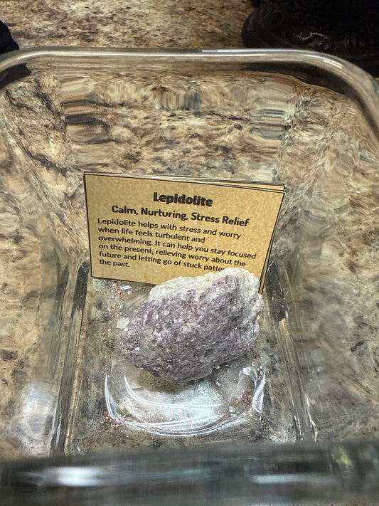 Lepidolite Large