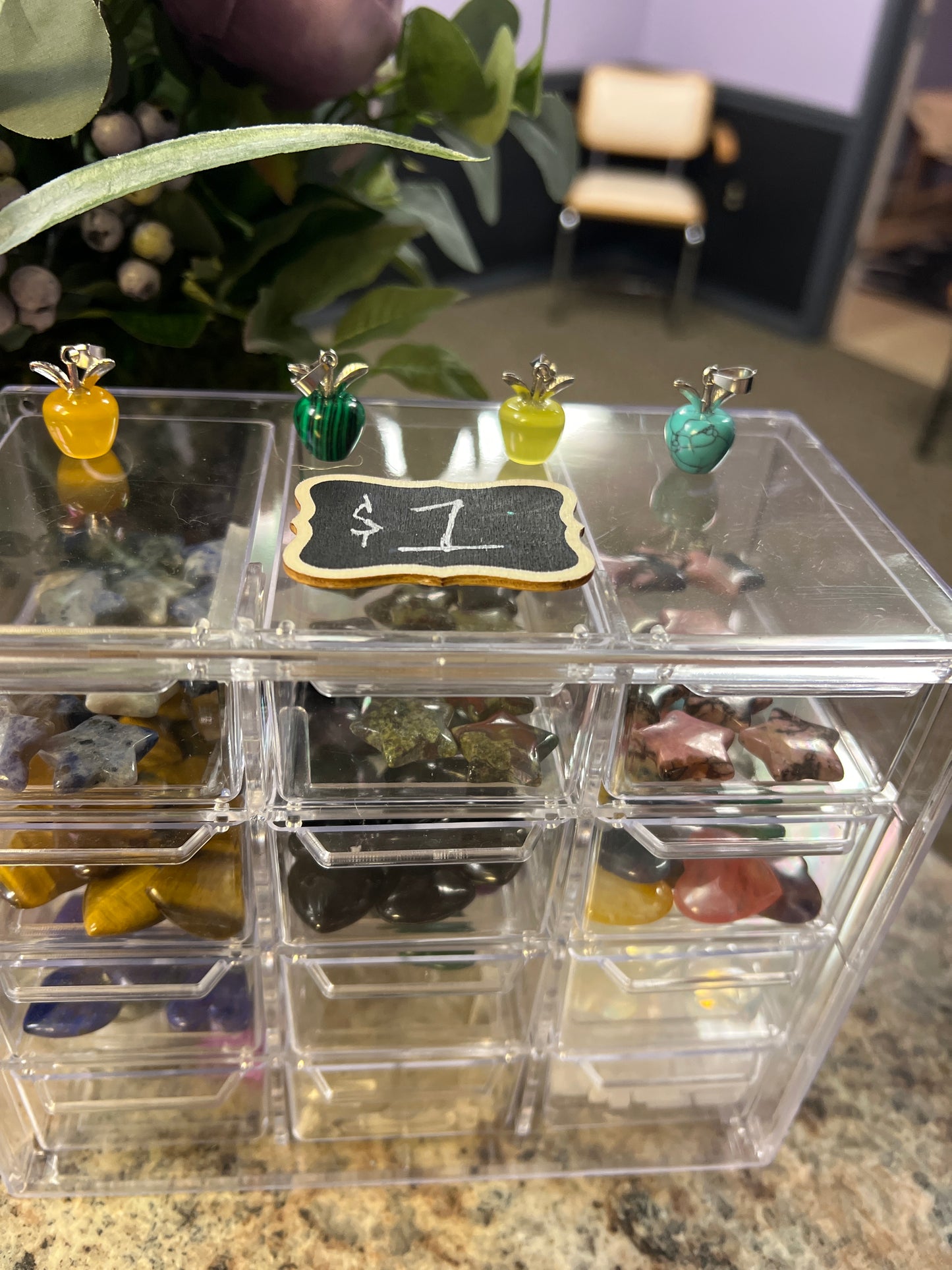 6 for $5 Small Crystal Bin