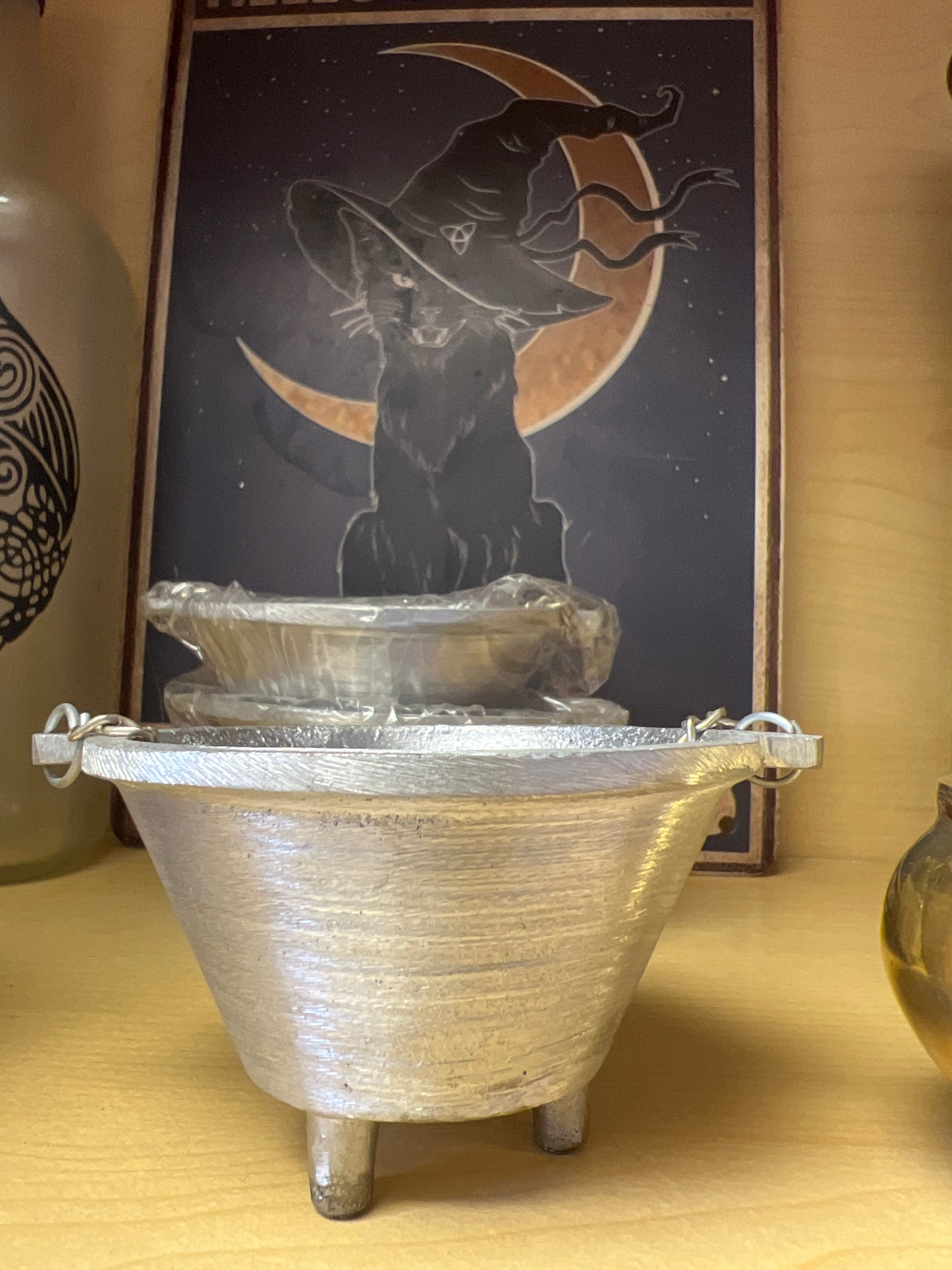 Large Metal Cauldron