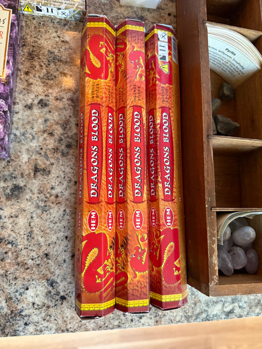 Dragons blood incense