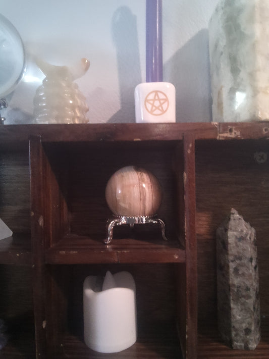 Sphere Holder Silver Small
